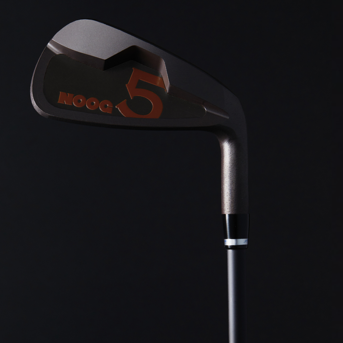 NOOG オールブラック ワンレングスアイアン