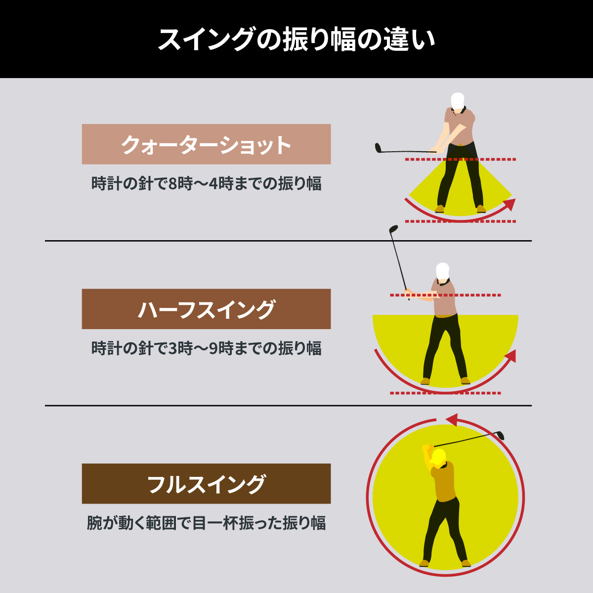 ワンレングスウェッジ（3本セット）